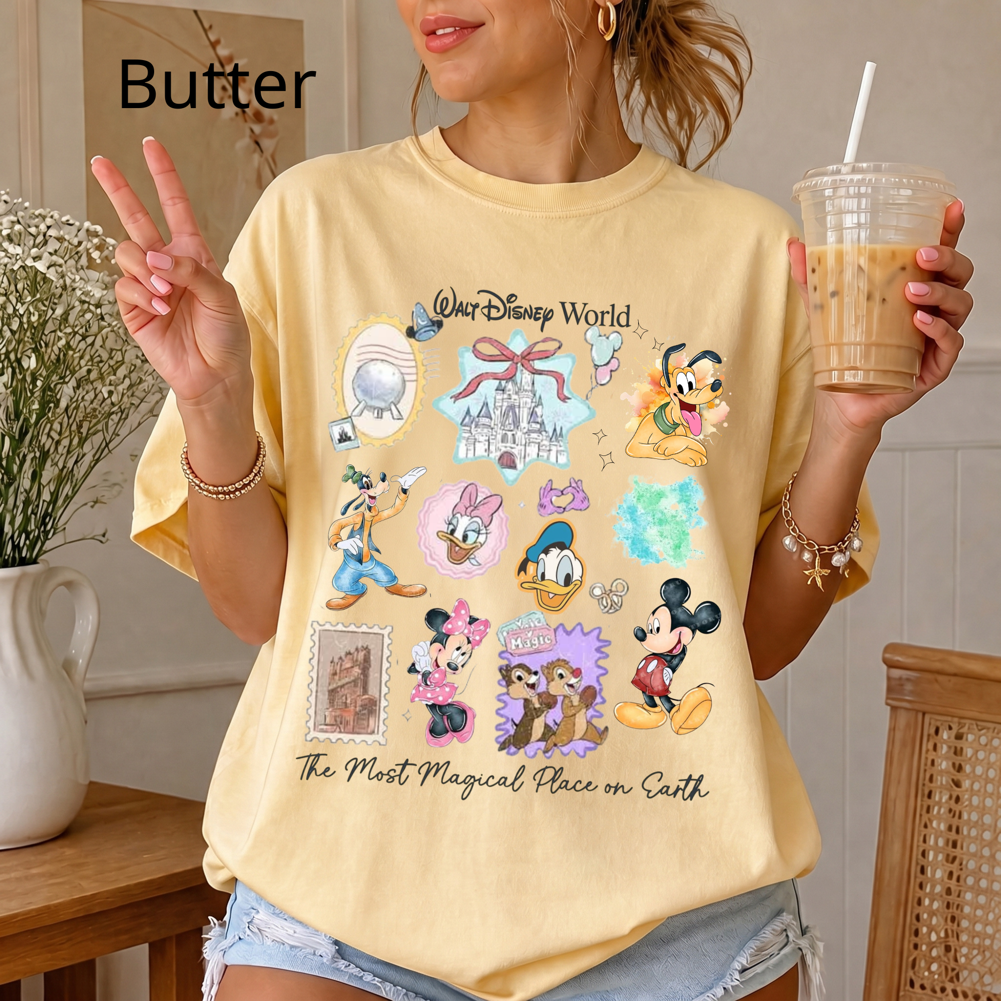 Comfort Colors Vintage Mickey Disneyworld Shirt, Retro Mickey And Friends Shirts, Walt Disneyworld Tee, Disney 2026 Trip Disney Vacation Tee