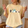Studio Ghibli Inspired Forest Friends T-Shirt | Totoro Catbus Soot Sprite