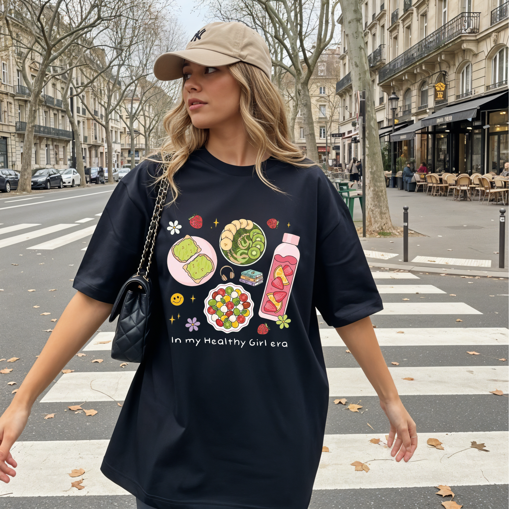In My Healthy Girl Era T-Shirt, Wellness Lifestyle Tee, Fitness Motivation Gift
