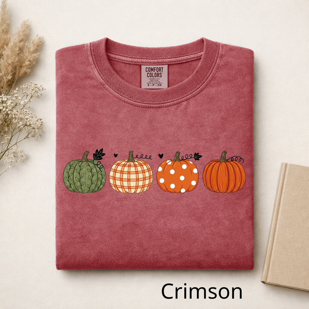 Fall Pumpkin Patch T-Shirt, Cute Autumn Graphic Tee, Pumpkin Season Shirt, Farmhouse Fall Vibes Tee, Thanksgiving Shirt