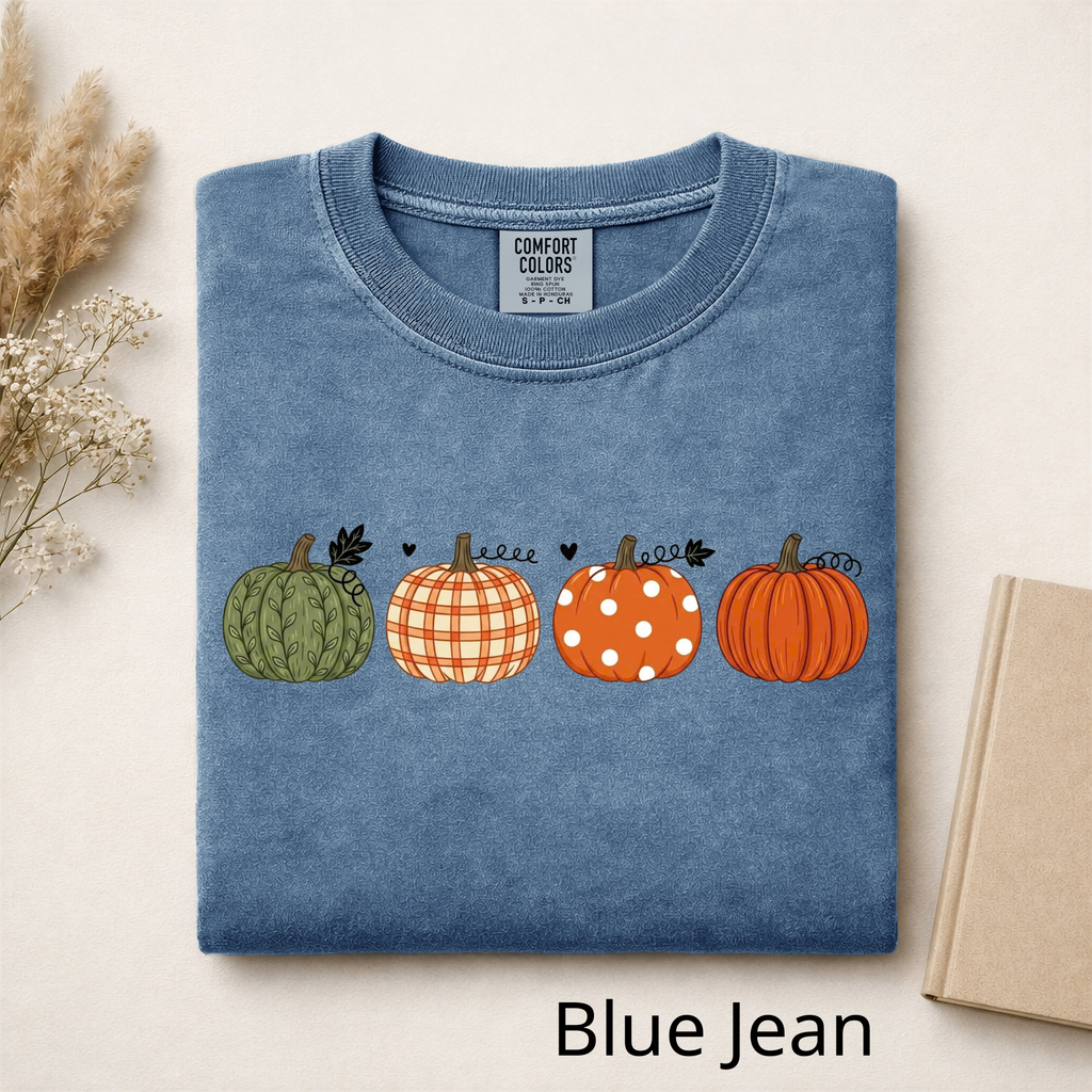 Fall Pumpkin Patch T-Shirt, Cute Autumn Graphic Tee, Pumpkin Season Shirt, Farmhouse Fall Vibes Tee, Thanksgiving Shirt