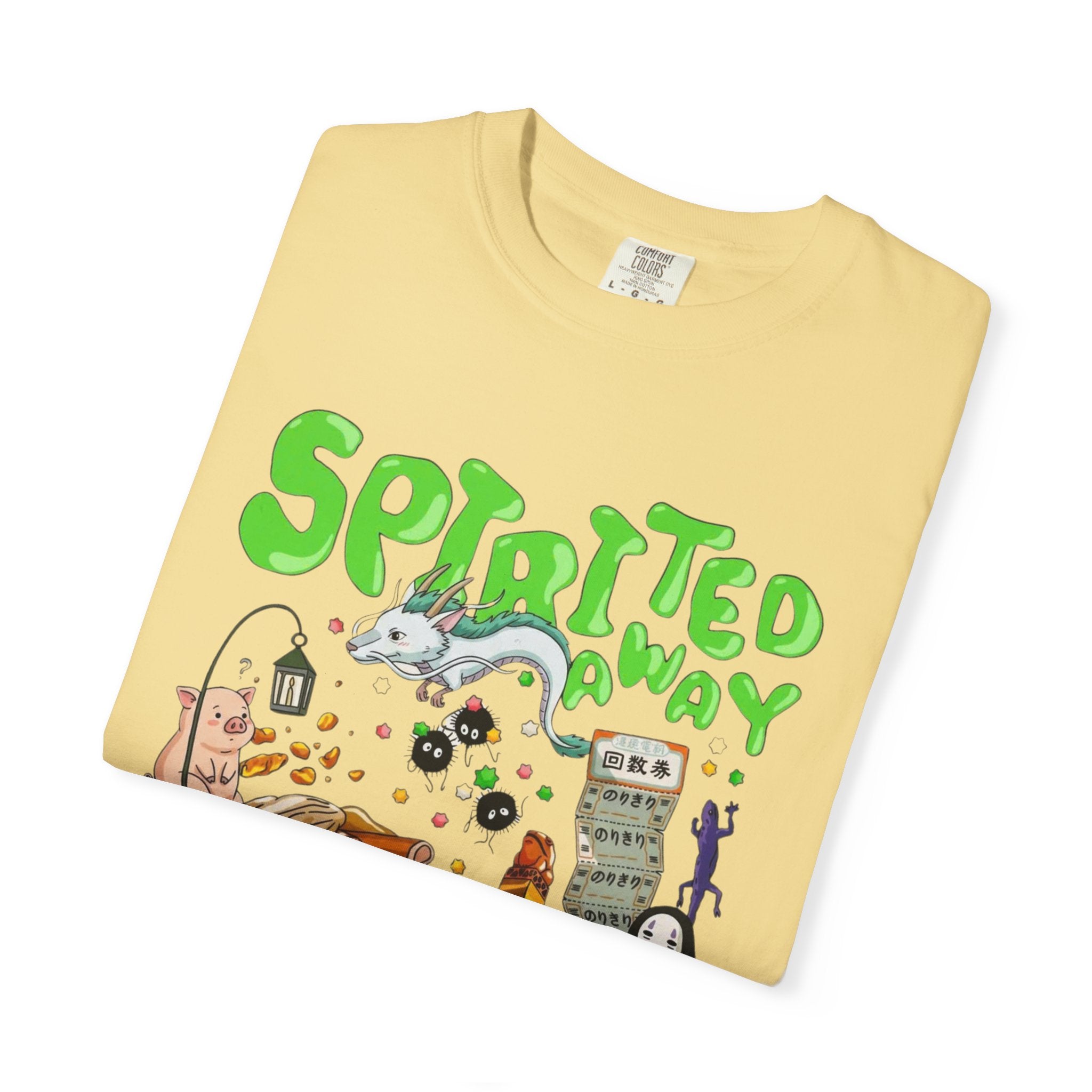 Vintage Spirited Away Shirt, Studio Ghibli Tshirt, Chihiro, Haku, No Face, Studio Ghibli Gift, Ghibli Youth Tee, Gift for Anime Lovers