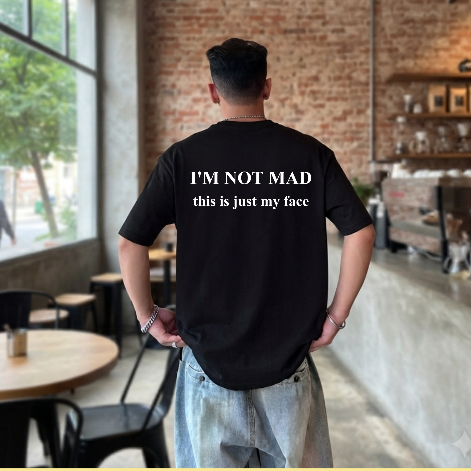 T-Shirt — “I’m Not Mad, This Is Just My Face” Graphic Tee