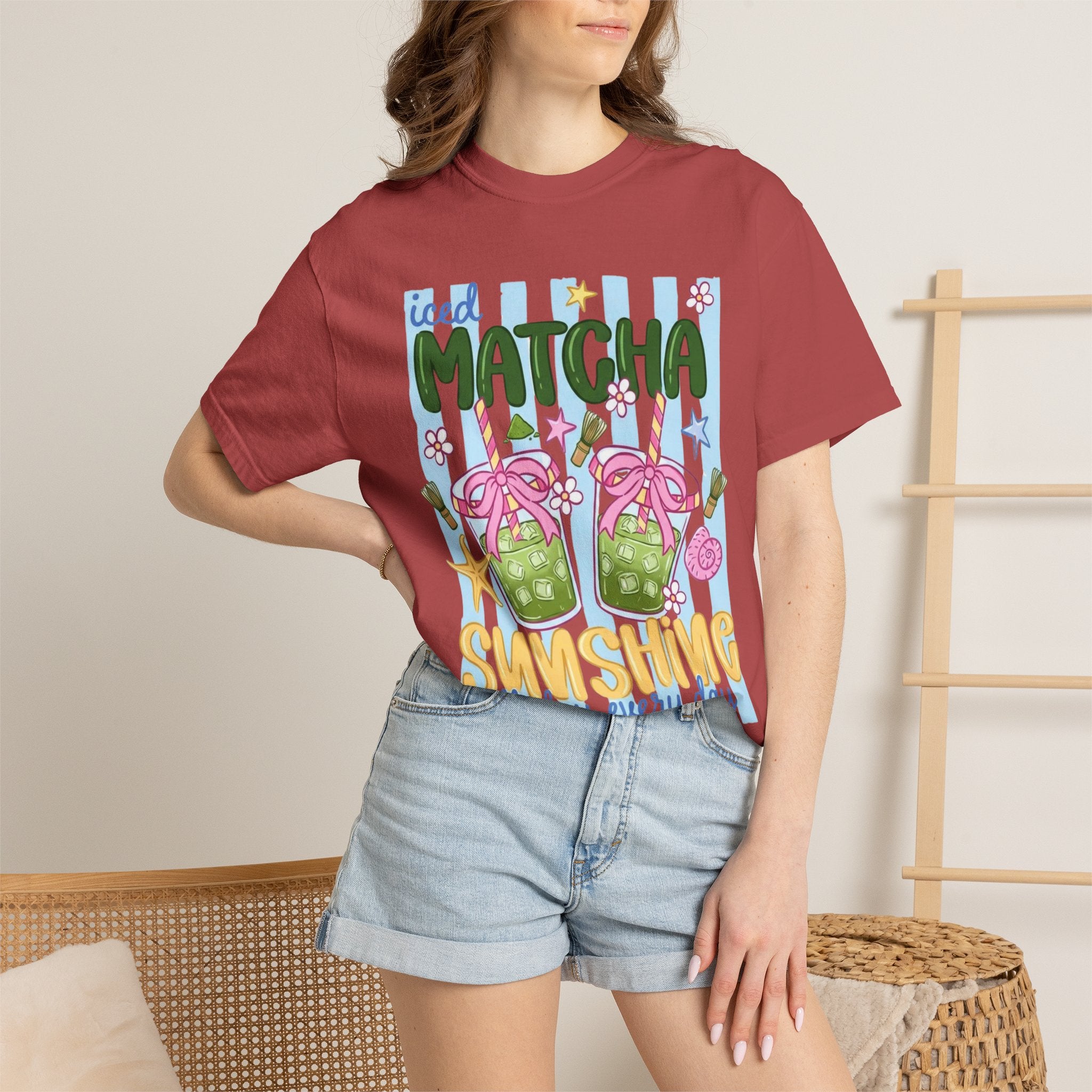 Iced Matcha, Sunshine All Day Every Day T-Shirt