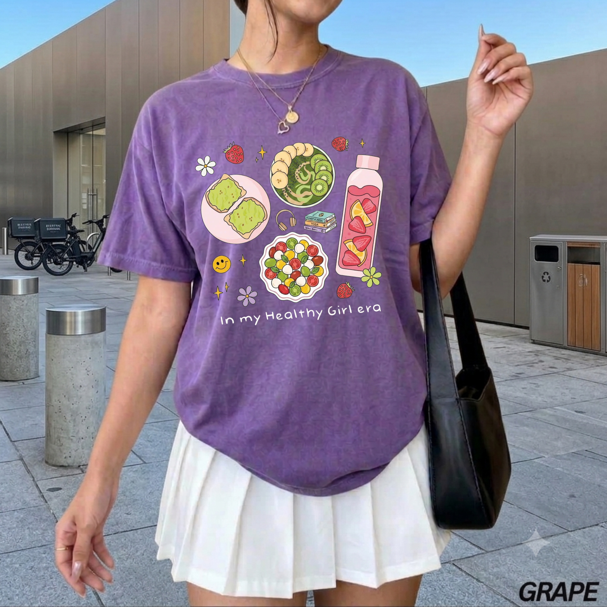 In My Healthy Girl Era T-Shirt, Wellness Lifestyle Tee, Fitness Motivation Gift